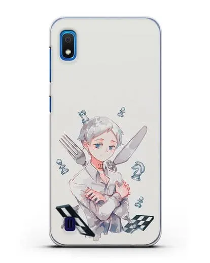 Чехол аниме Обещанный Неверленд - Норман силиконовый для Samsung Galaxy A10 [SM-A105F]