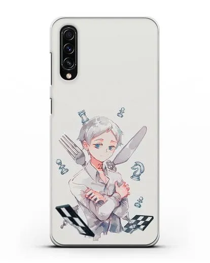 Чехол аниме Обещанный Неверленд - Норман силиконовый для Samsung Galaxy A70s [SM-A707F]
