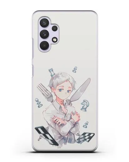 Чехол аниме Обещанный Неверленд - Норман силиконовый для Samsung Galaxy A32 4G [SM-A325F]