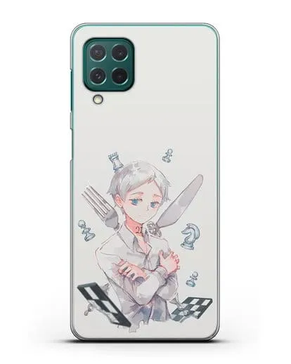 Чехол аниме Обещанный Неверленд - Норман силиконовый для Samsung Galaxy M62 [SM-M625F]