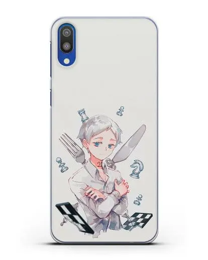Чехол аниме Обещанный Неверленд - Норман силиконовый для Samsung Galaxy M10 [SM-M105F]