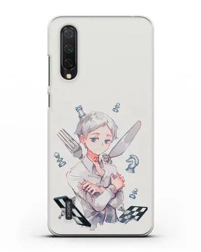 Чехол аниме Обещанный Неверленд - Норман силиконовый для Xiaomi Mi A3 Lite