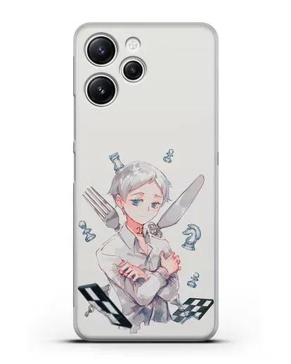 Чехол аниме Обещанный Неверленд - Норман силиконовый для Xiaomi Redmi 12