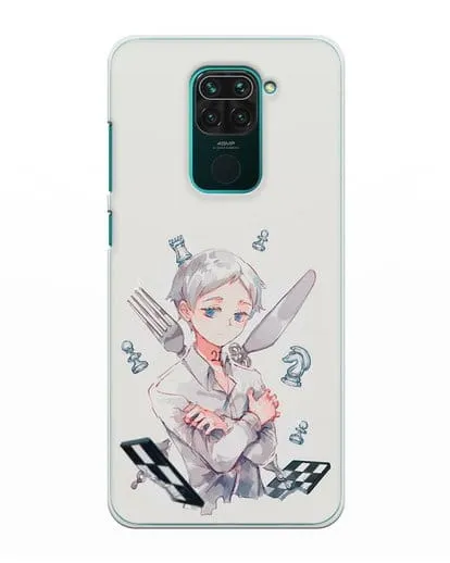 Чехол аниме Обещанный Неверленд - Норман силиконовый для Xiaomi Redmi Note 9