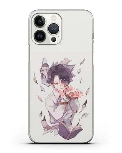 Чехол аниме Обещанный Неверленд - Рэй силиконовый для iPhone 13 Pro Max
