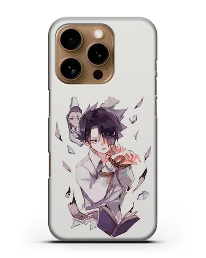 Чехол аниме Обещанный Неверленд - Рэй силиконовый для iPhone 16 Pro