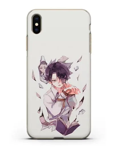 Чехол аниме Обещанный Неверленд - Рэй силиконовый для iPhone XS Max