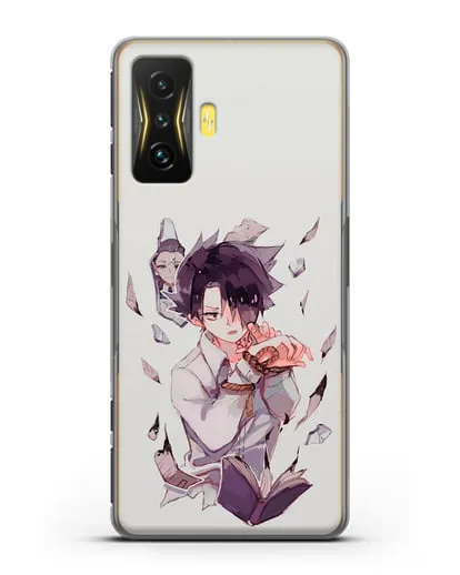 Чехол аниме Обещанный Неверленд - Рэй силиконовый для Xiaomi Poco F4 GT