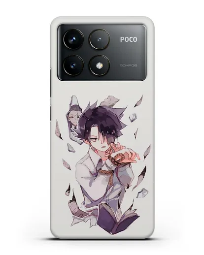 Чехол аниме Обещанный Неверленд - Рэй силиконовый для Xiaomi Poco F6 Pro