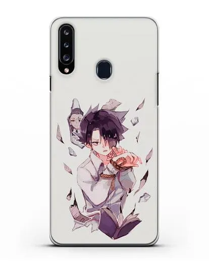 Чехол аниме Обещанный Неверленд - Рэй силиконовый для Samsung Galaxy A20s [SM-A207FN]