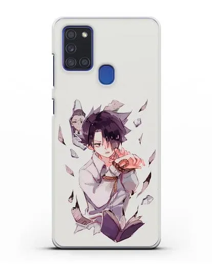 Чехол аниме Обещанный Неверленд - Рэй силиконовый для Samsung Galaxy A21s [SM-A217F]