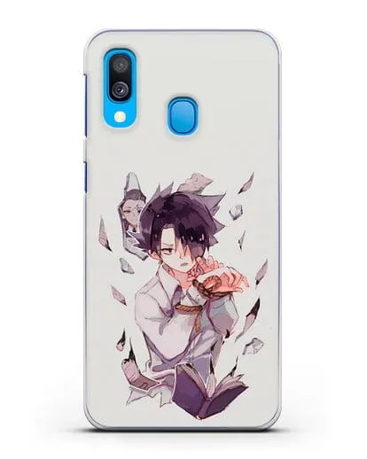 Чехол аниме Обещанный Неверленд - Рэй силиконовый для Samsung Galaxy A40 [SM-A405F]