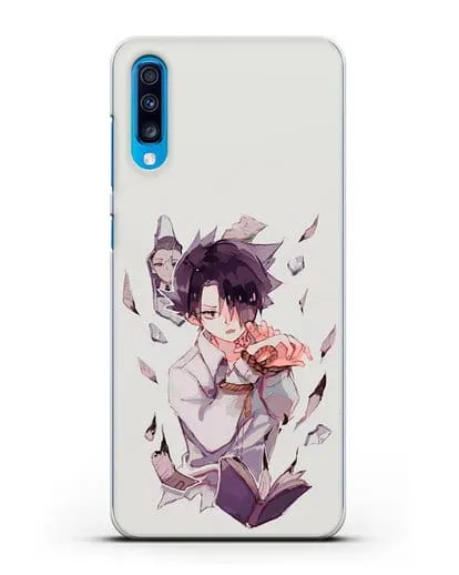 Чехол аниме Обещанный Неверленд - Рэй силиконовый для Samsung Galaxy A70 [SM-A705F]