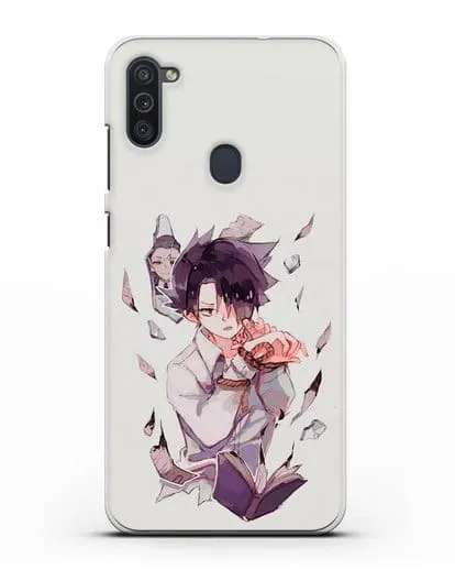 Чехол аниме Обещанный Неверленд - Рэй силиконовый для Samsung Galaxy M11 [SM-M115F]