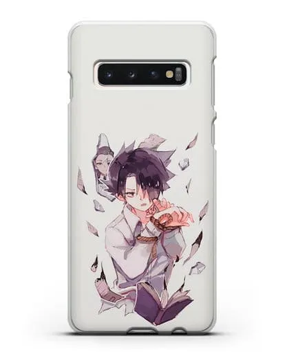 Чехол аниме Обещанный Неверленд - Рэй силиконовый для Samsung Galaxy S10 [SM-G973F]