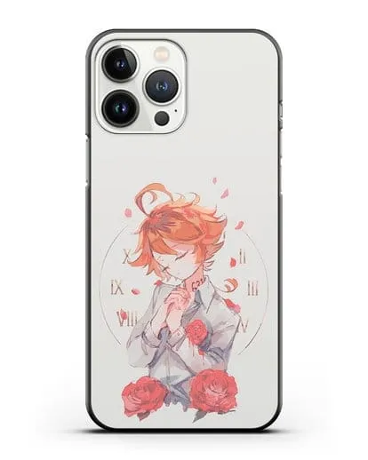 Чехол аниме Обещанный Неверленд - Эмма силиконовый для iPhone 13 Pro Max