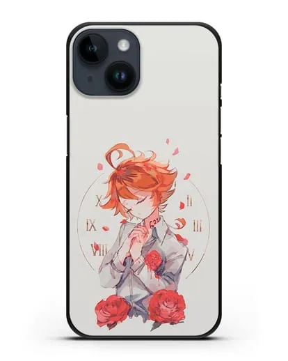 Чехол аниме Обещанный Неверленд - Эмма силиконовый для iPhone 14