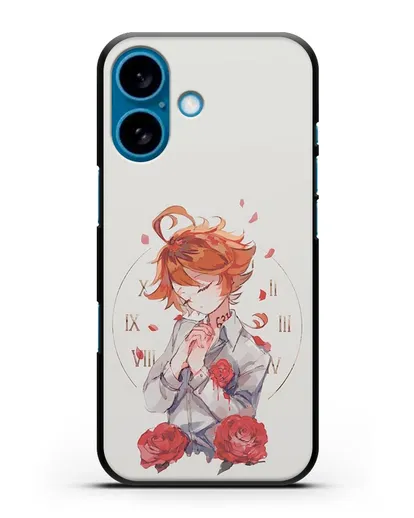 Чехол аниме Обещанный Неверленд - Эмма силиконовый для iPhone 16