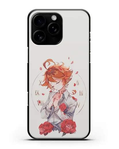 Чехол аниме Обещанный Неверленд - Эмма силиконовый для iPhone 16 Pro Max