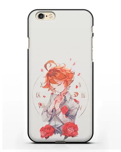 Чехол аниме Обещанный Неверленд - Эмма силиконовый для iPhone 6