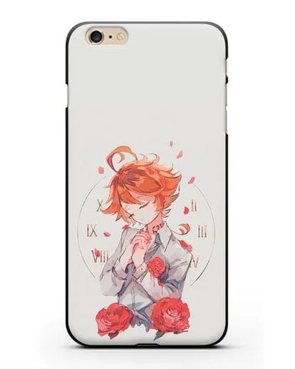 Чехол аниме Обещанный Неверленд - Эмма силиконовый для iPhone 6 Plus