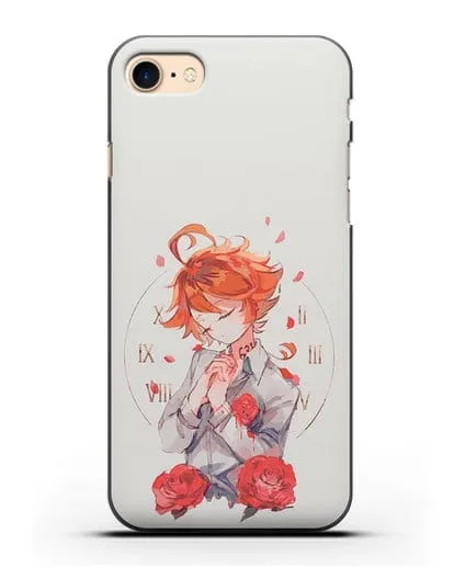 Чехол аниме Обещанный Неверленд - Эмма силиконовый для iPhone 8