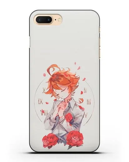 Чехол аниме Обещанный Неверленд - Эмма силиконовый для iPhone 8 Plus