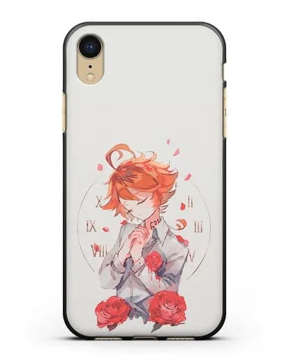 Чехол аниме Обещанный Неверленд - Эмма силиконовый для iPhone XR