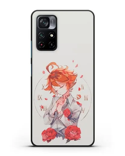 Чехол аниме Обещанный Неверленд - Эмма силиконовый для Xiaomi Poco M4 Pro 5G