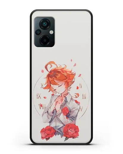 Чехол аниме Обещанный Неверленд - Эмма силиконовый для Xiaomi Poco M5