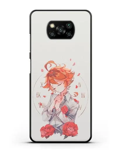 Чехол аниме Обещанный Неверленд - Эмма силиконовый для Xiaomi Poco X3