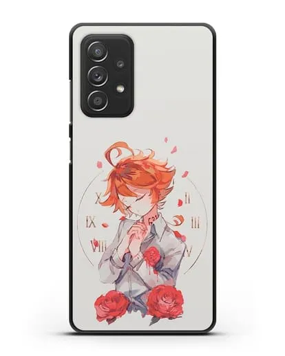 Чехол аниме Обещанный Неверленд - Эмма силиконовый для Samsung Galaxy A53