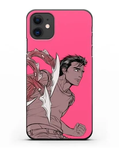 Чехол аниме Паразит - учение о жизни - Боевой Шиничи силиконовый для iPhone 11