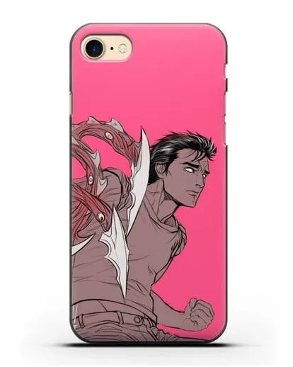 Чехол аниме Паразит - учение о жизни - Боевой Шиничи силиконовый для iPhone 8