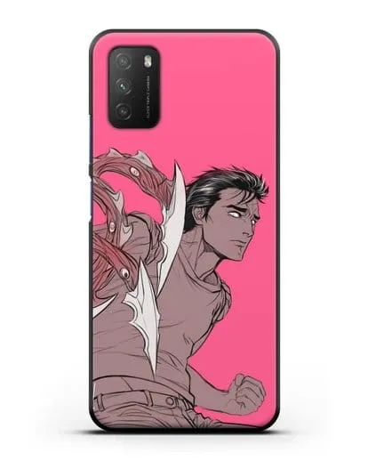 Чехол аниме Паразит - учение о жизни - Боевой Шиничи силиконовый для Xiaomi Poco M3