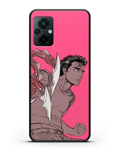 Чехол аниме Паразит - учение о жизни - Боевой Шиничи силиконовый для Xiaomi Poco M5