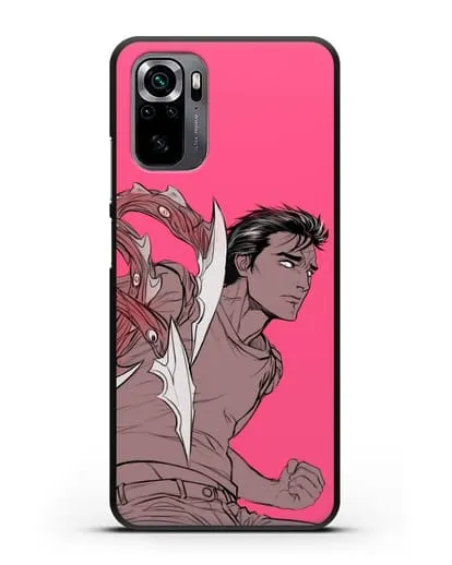 Чехол аниме Паразит - учение о жизни - Боевой Шиничи силиконовый для Xiaomi Poco M5s