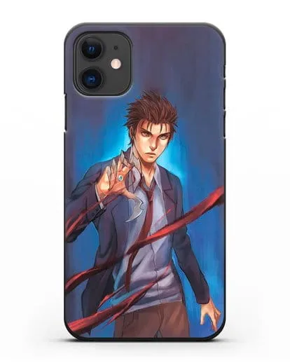 Чехол аниме Паразит - учение о жизни - Шиничи силиконовый для iPhone 11