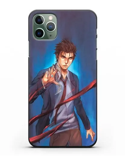 Чехол аниме Паразит - учение о жизни - Шиничи силиконовый для iPhone 11 Pro Max