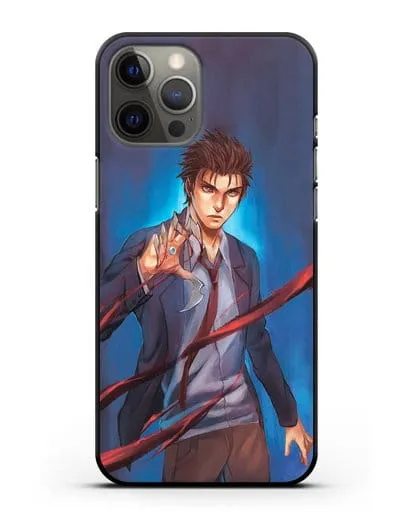 Чехол аниме Паразит - учение о жизни - Шиничи силиконовый для iPhone 12 Pro Max