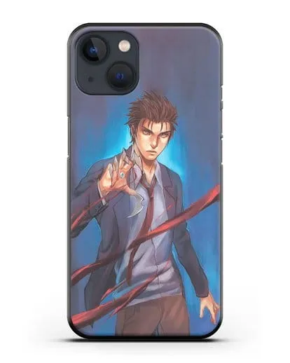 Чехол аниме Паразит - учение о жизни - Шиничи силиконовый для iPhone 13