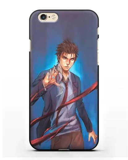 Чехол аниме Паразит - учение о жизни - Шиничи силиконовый для iPhone 6