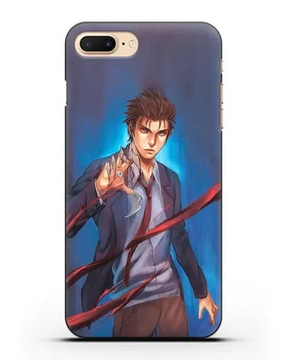 Чехол аниме Паразит - учение о жизни - Шиничи силиконовый для iPhone 8 Plus