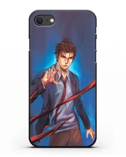 Чехол аниме Паразит - учение о жизни - Шиничи силиконовый для iPhone SE 2020