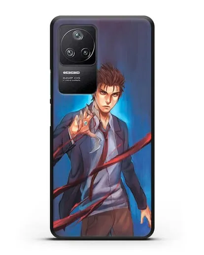 Чехол аниме Паразит - учение о жизни - Шиничи силиконовый для Xiaomi Poco F4