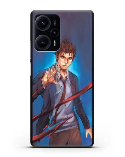 Чехол аниме Паразит - учение о жизни - Шиничи силиконовый для Xiaomi Poco F5