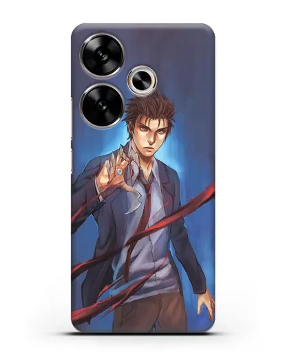 Чехол аниме Паразит - учение о жизни - Шиничи силиконовый для Xiaomi Poco F6