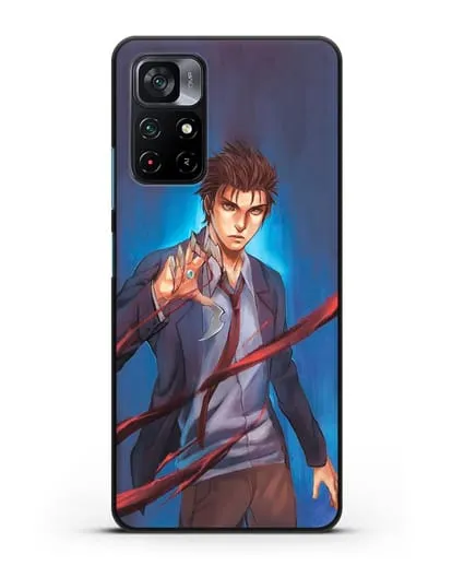 Чехол аниме Паразит - учение о жизни - Шиничи силиконовый для Xiaomi Poco M4 Pro 5G