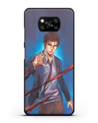 Чехол аниме Паразит - учение о жизни - Шиничи силиконовый для Xiaomi Poco X3