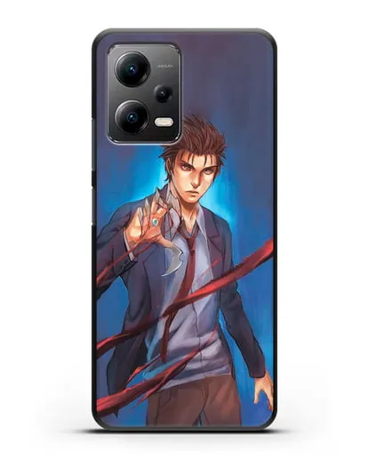 Чехол аниме Паразит - учение о жизни - Шиничи силиконовый для Xiaomi Poco X5